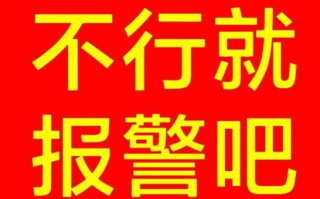 那你报警吧是什么梗
